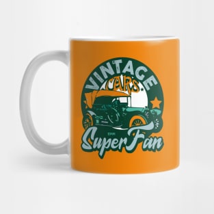 Vintage cars, classic cars, retro cars Mug